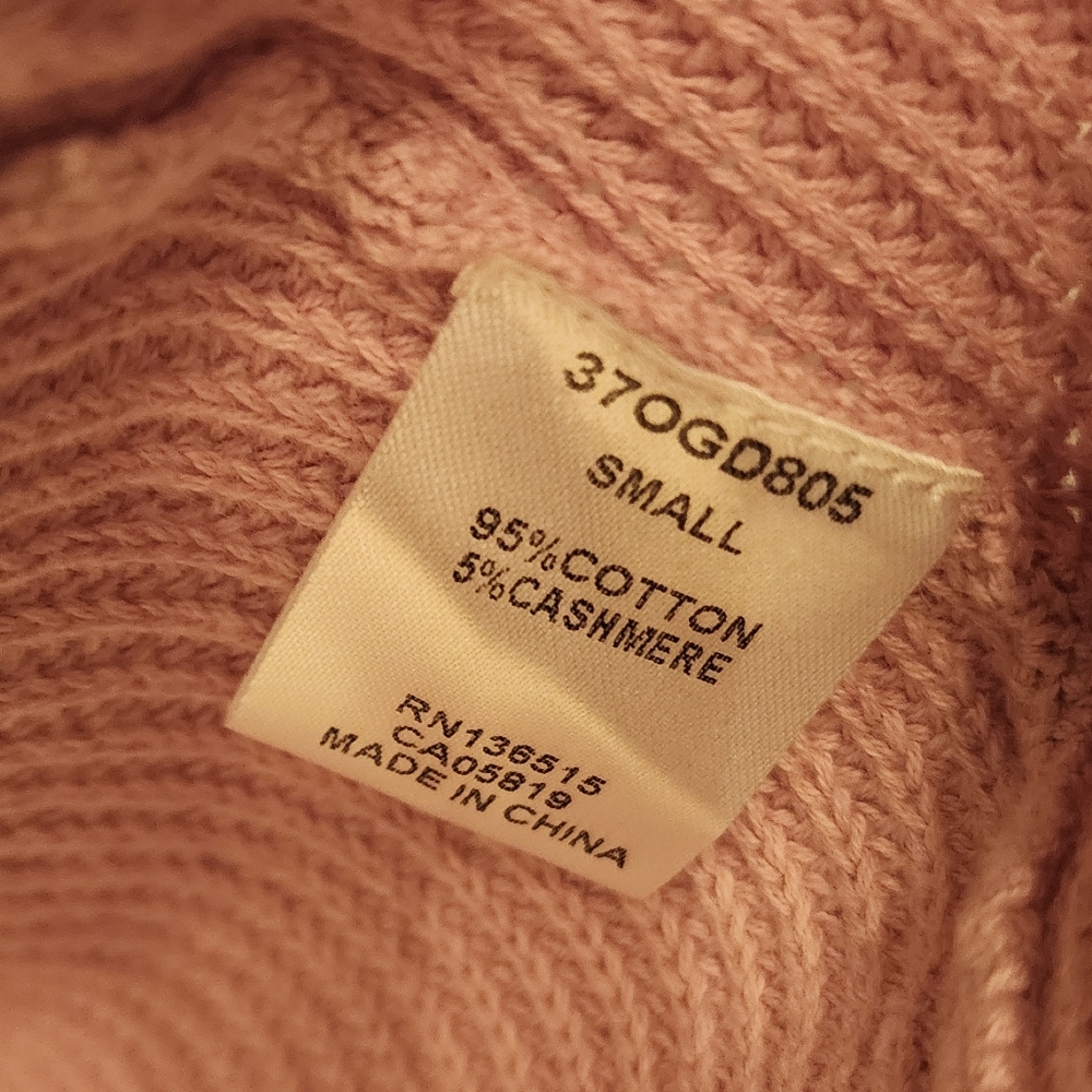 One Grey Day Wyatt Distressed Cardigan in Mauve size Small - Picture 9 of 9